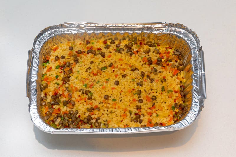 Couscous stock image. Image of heat, cooked, tray, serving 217086369