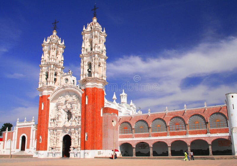 Couvent d'Ocotlan image stock Couvent d'Ocotlan image stock