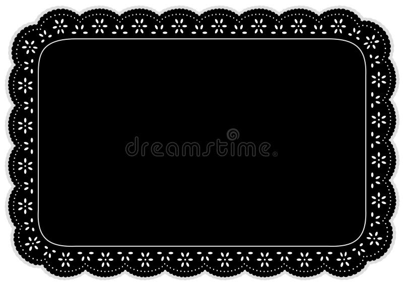 Couvre-tapis de place noir d'oeillet
