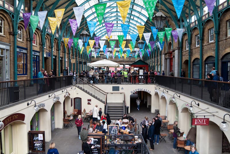Covent Garden in London stock photography Covent Garden in London stock photography