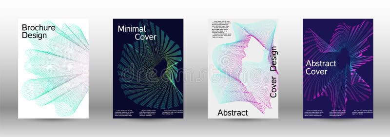 Cover design template set royalty free stock photos