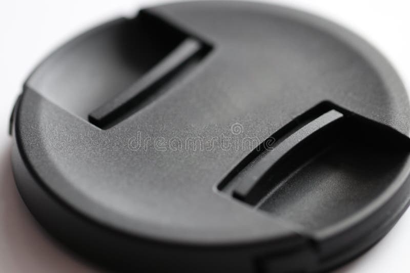 Cover-up of a large lens photo royalty free stock image