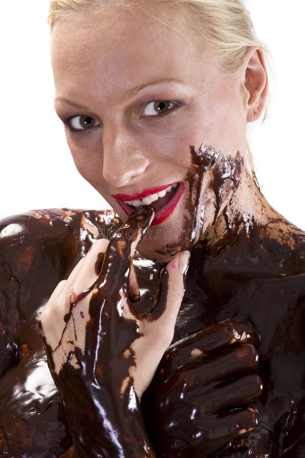 Chocolate Syrup On Boobs