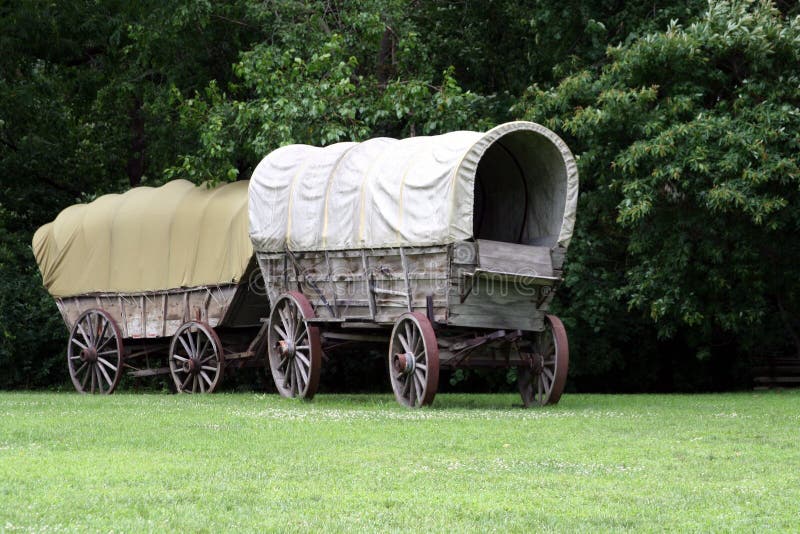 Covered Wagons Stock Photos Image 21256013