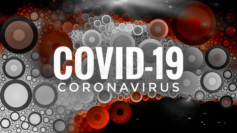 Covid-19 Coronavirus Outbreak Colored Abstract. Covid-19 Coronavirus Outbreak Colored Abstract