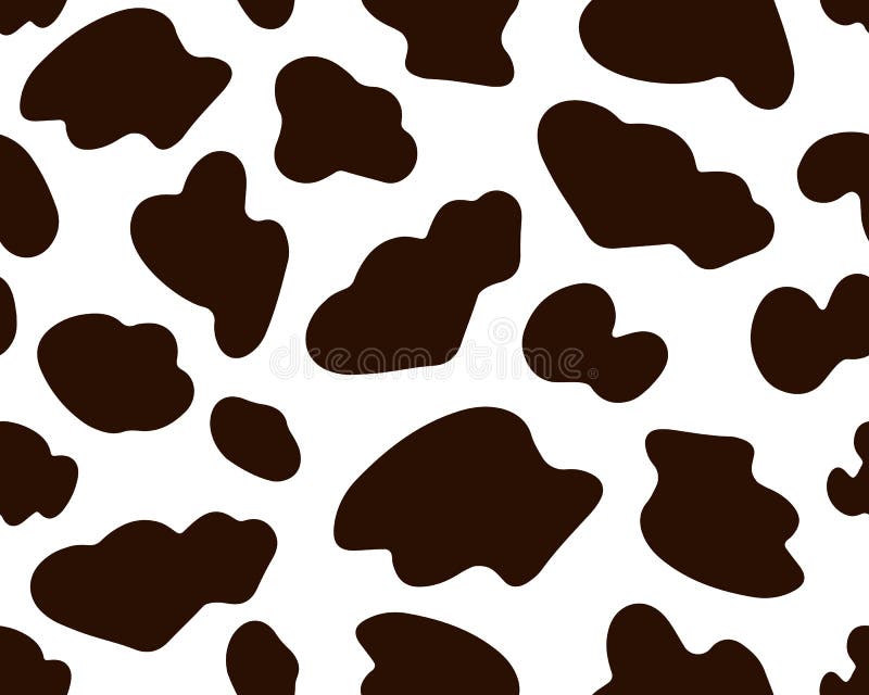 Cowhide Mural, Cow Print Wallpaper for Walls