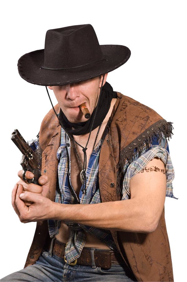 Cowboy stock photo