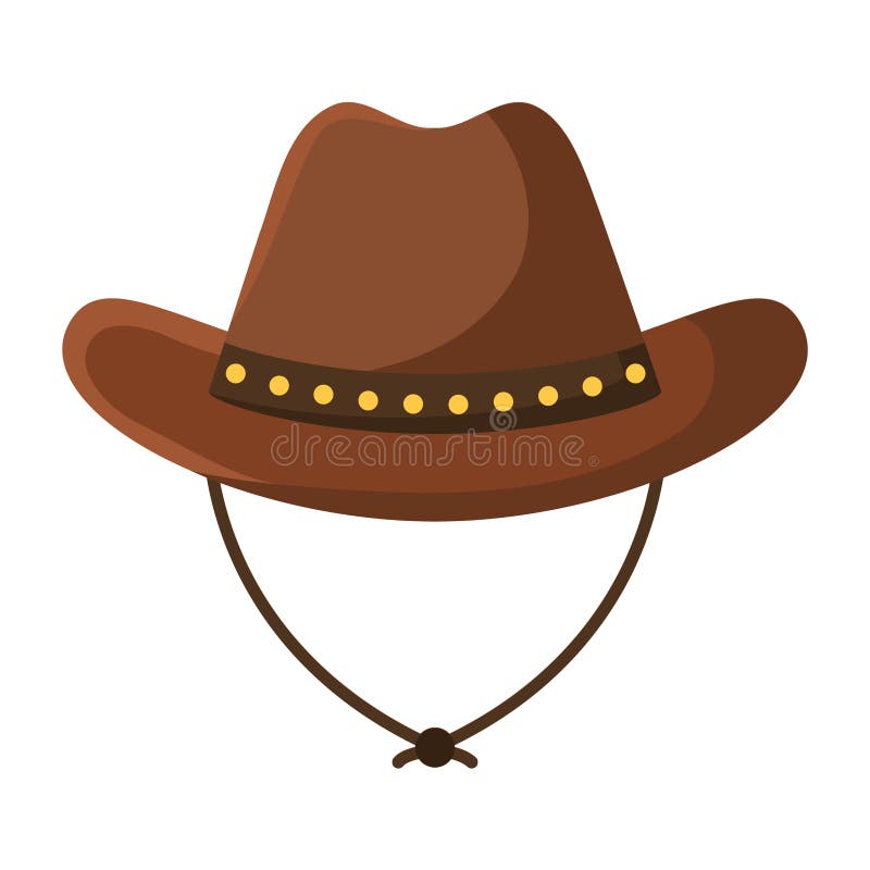 Cowboy hat design stock vector. Illustration of classic 242714302