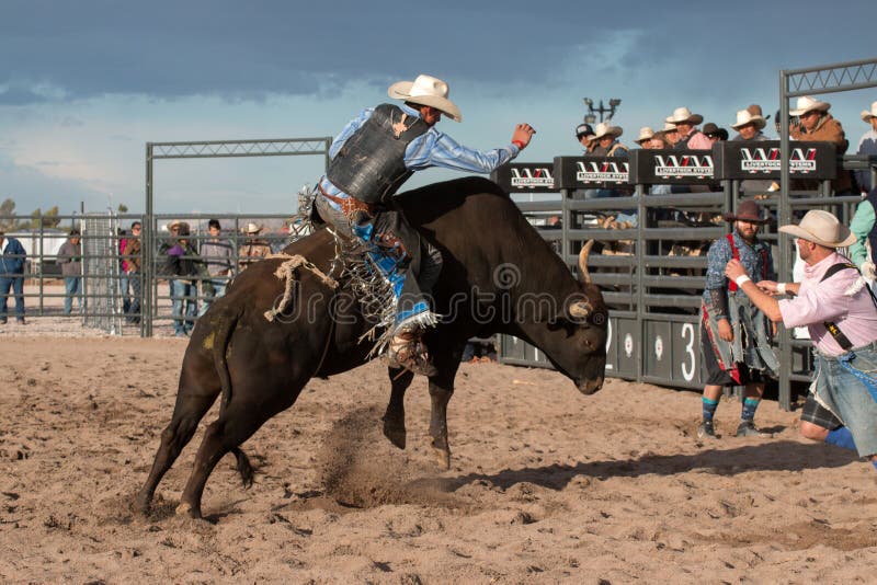Cowboy Rodeo Bull Riding