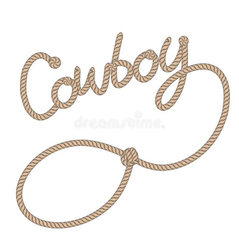 Cowboy Rope Stock Illustrations – 5,956 Cowboy Rope Stock Illustrations,  Vectors & Clipart - Dreamstime