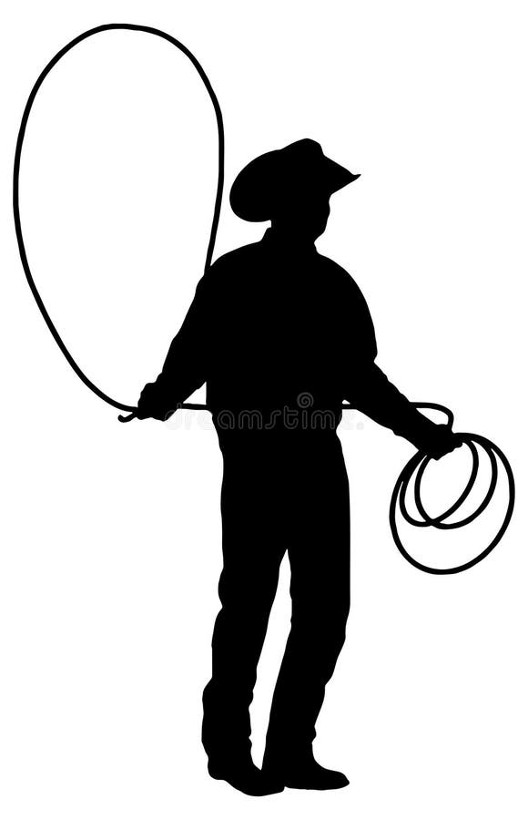 Cowboy Rope Stock Illustrations – 3,954 Cowboy Rope Stock Illustrations ...