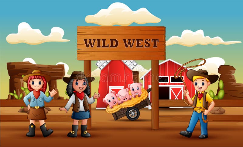 Wild West Cartoon Stock Illustrations – 14,814 Wild West Cartoon Stock  Illustrations, Vectors & Clipart - Dreamstime