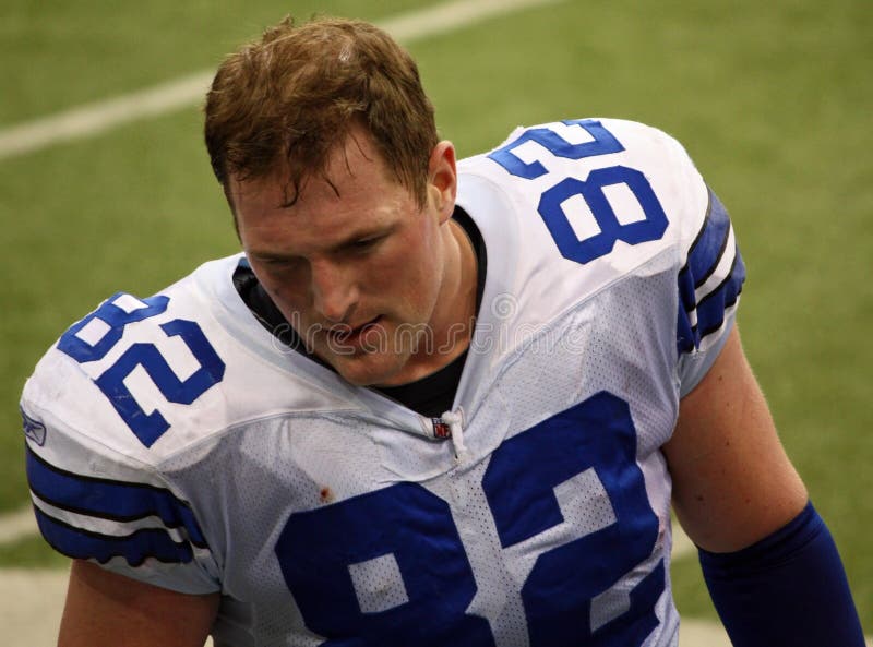 Cowboys jason witten στοκ εικόνες