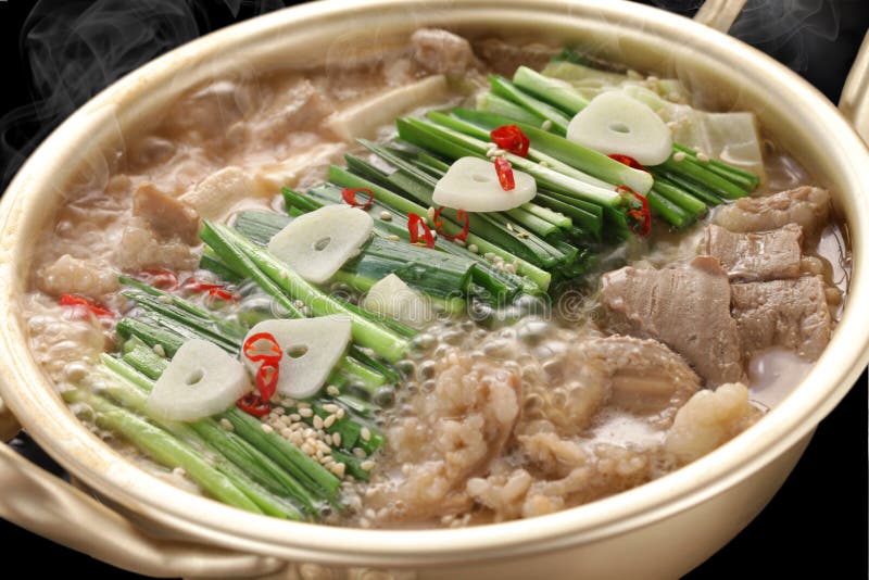 Steaming variety meat hot pot. Steaming variety meat hot pot