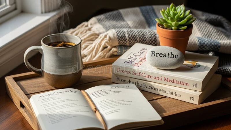 Self Care Meditation Stock Illustrations – 17,090 Self Care ...