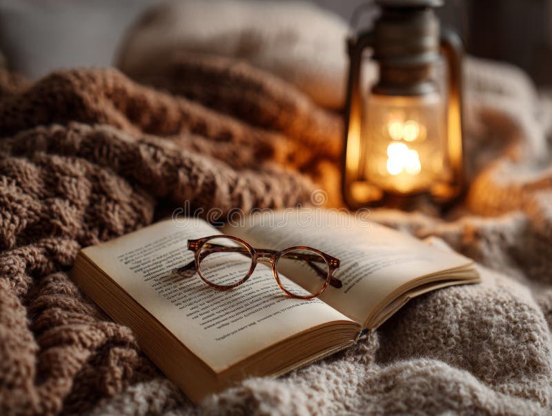 110 Cozy Reading Nook Warm Light Quiet Evening Setting Stock ...