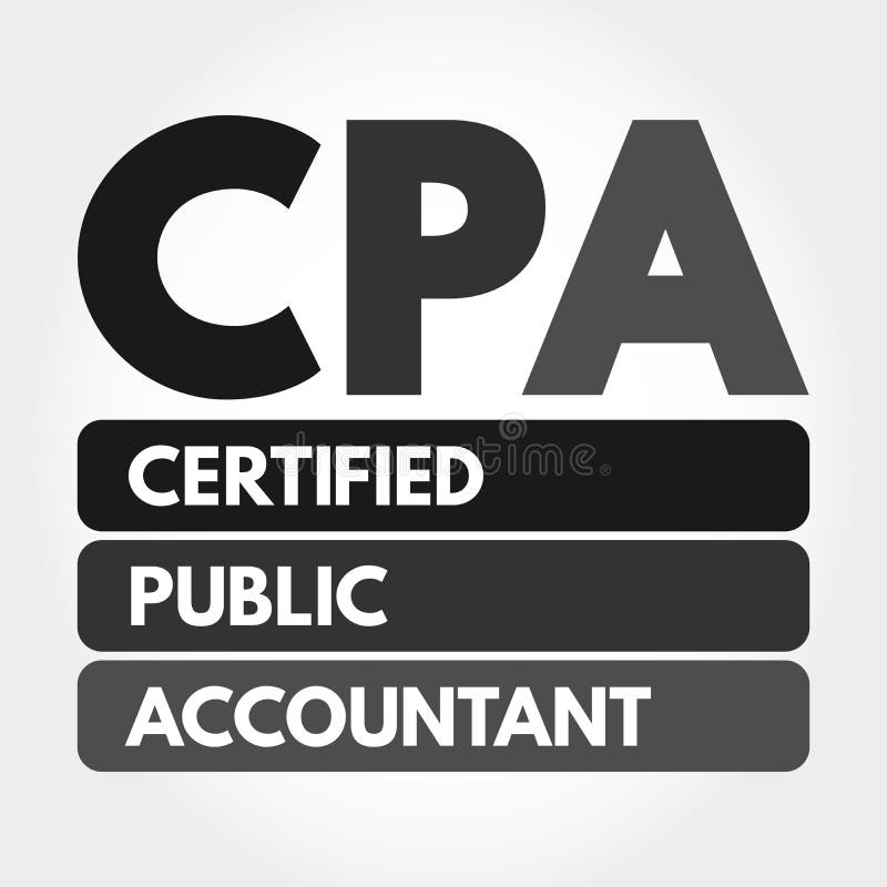 Public accounts. CPA.