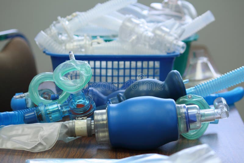 CPR Training Supplies stock photo. Image of emergency 42688850