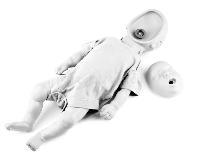 Infant Dummy First Aid Training Stock Photo Image of cardiopulmonary