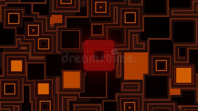 Cpu Modern Processor Abstract Technology 3d Render Stock Cpu Modern Processor Abstract Technology 3d Render Stock