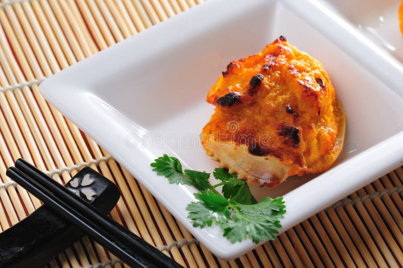 Crab cake stock photo. Image of cuisine, japanese, crab 34921794