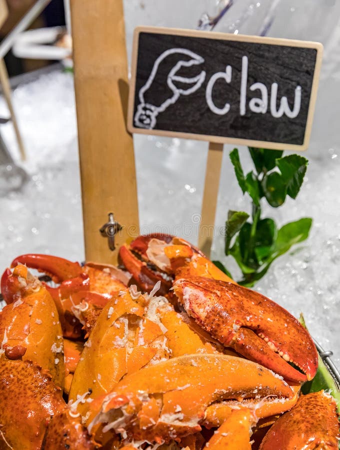 Crab Claw stock image. Image of lunch, fresh, seafood 99950871