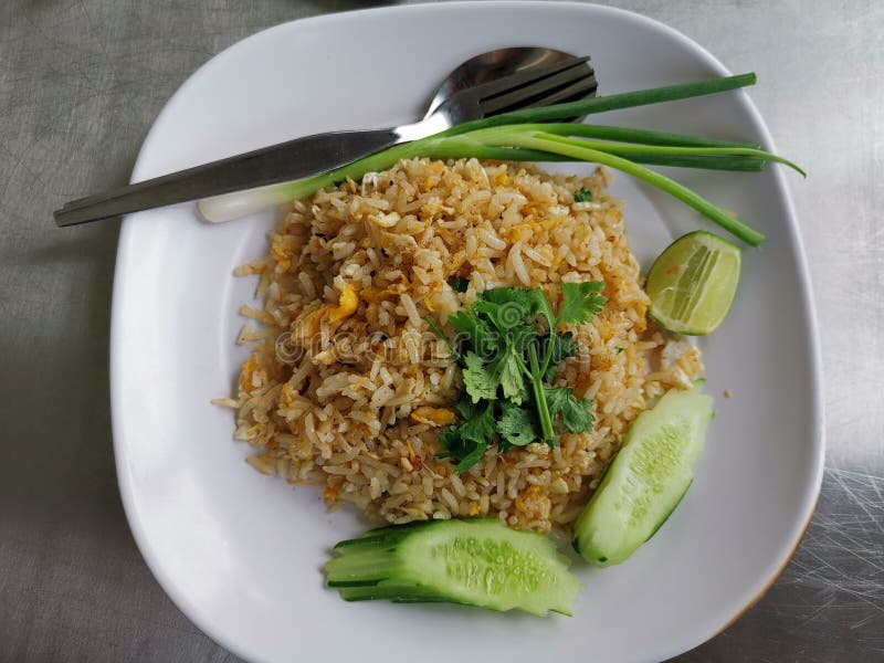 Crab Fried Rice stock photo. Image of rice, fried, crab 159438074