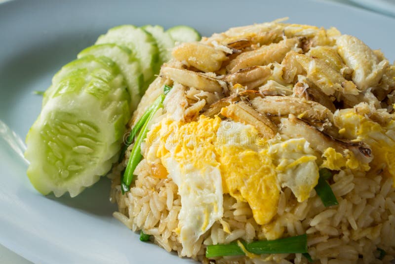 Crab Fried Rice stock image. Image of fried, dish, healthy 70285669