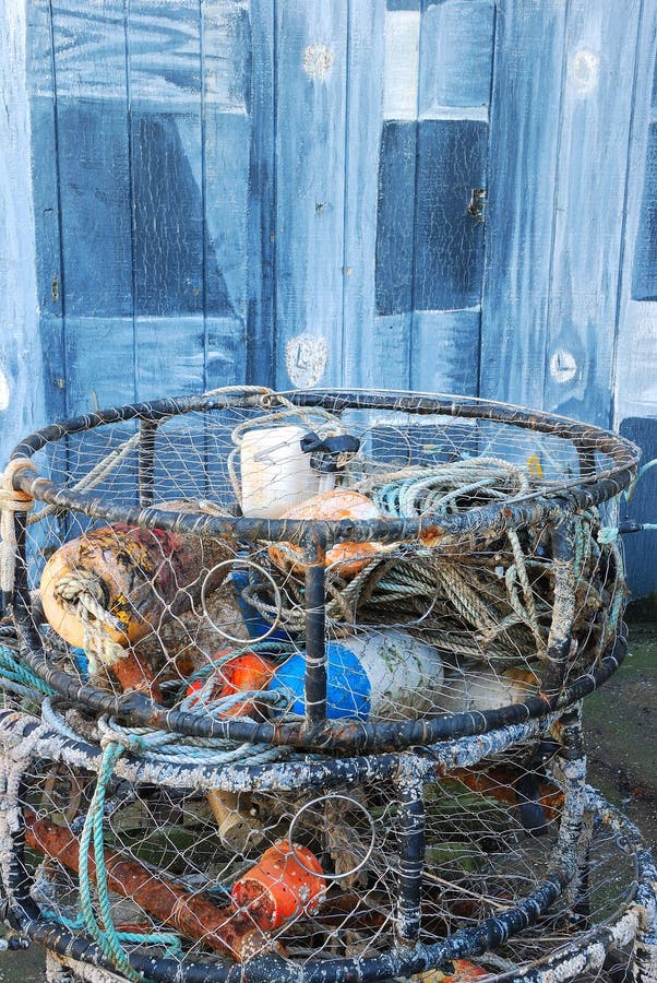 Crab Pots stock photo. Image of fishing, fish, trap, oregon 26312138