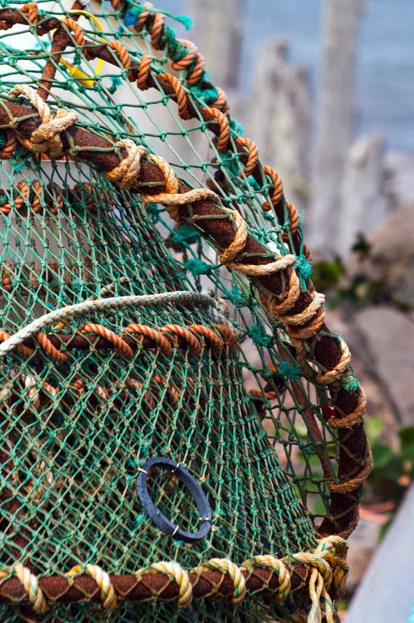 Crab Pots stock photo. Image of cage, fish, basket, background 44009196
