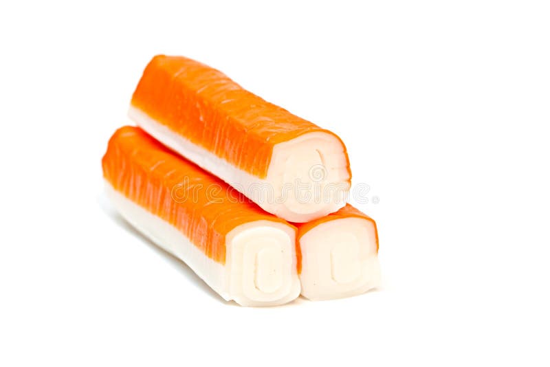 Crab sticks. stock image. Image of protein, fish, group 17178585