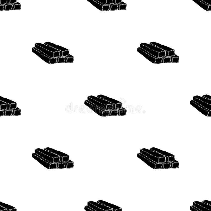 Crab Sticks Icon in Black Style Isolated on White Background. Meats