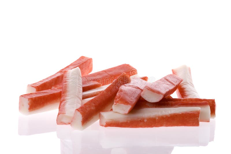 Crab Sticks Isolated stock photo. Image of stick, isolated 6029230