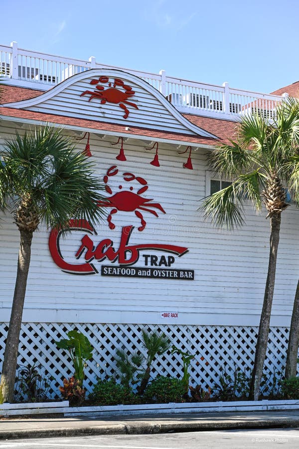 Crab Trap Sea Food and Oyster Bar Restaurant, on a Beautiful