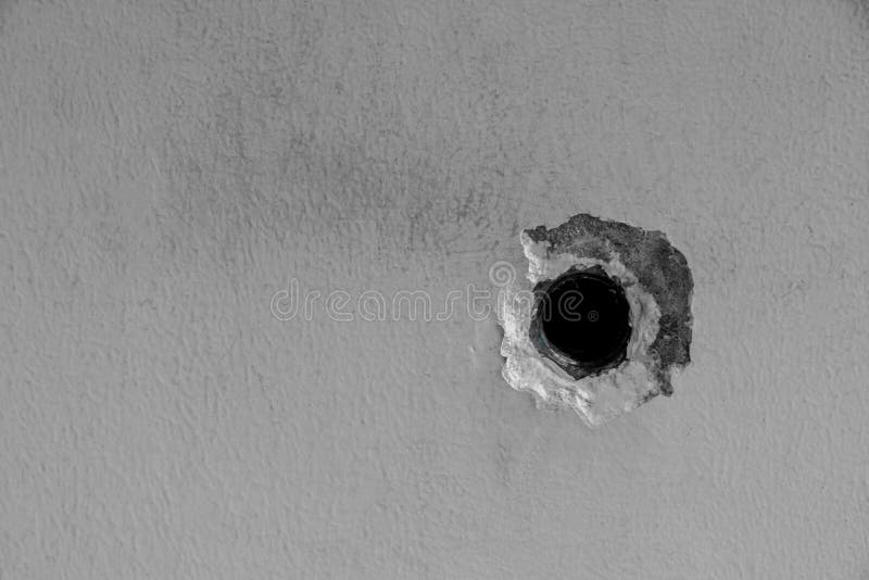 Hole in the concrete stock image. Image of dividing, design - 13961447