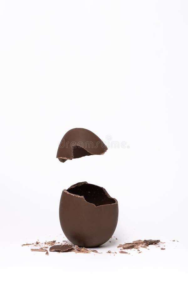 Easter Chocolate BrokenEgg Clip Art Image​