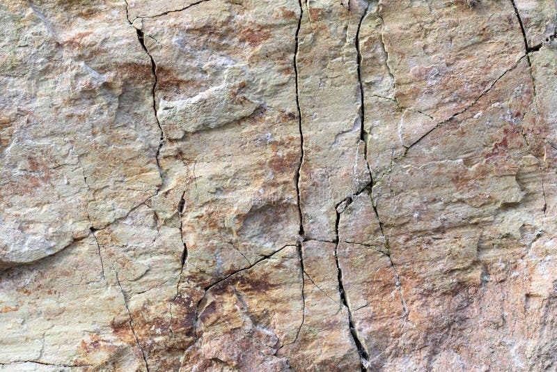 Cracked granite stone texture