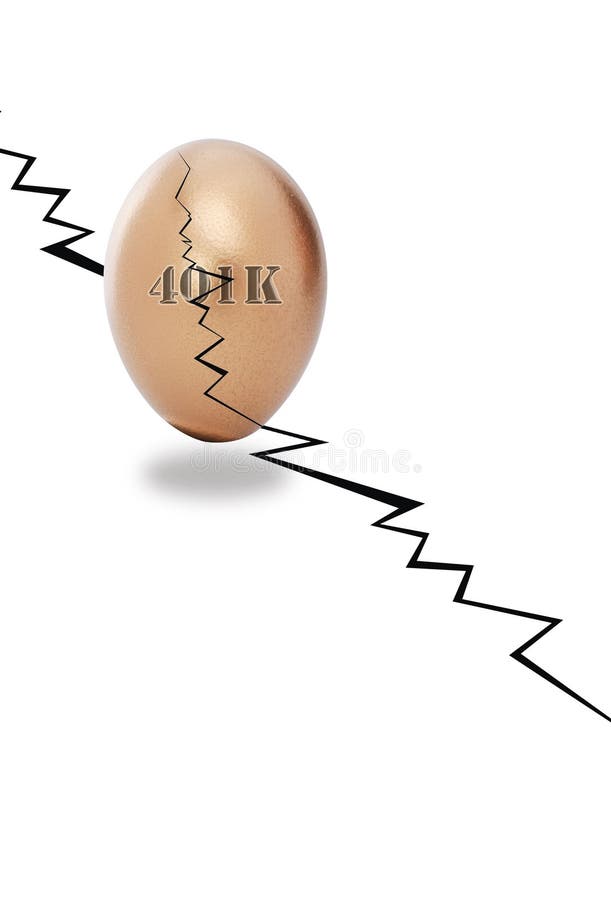 Cracked nest egg and 401k