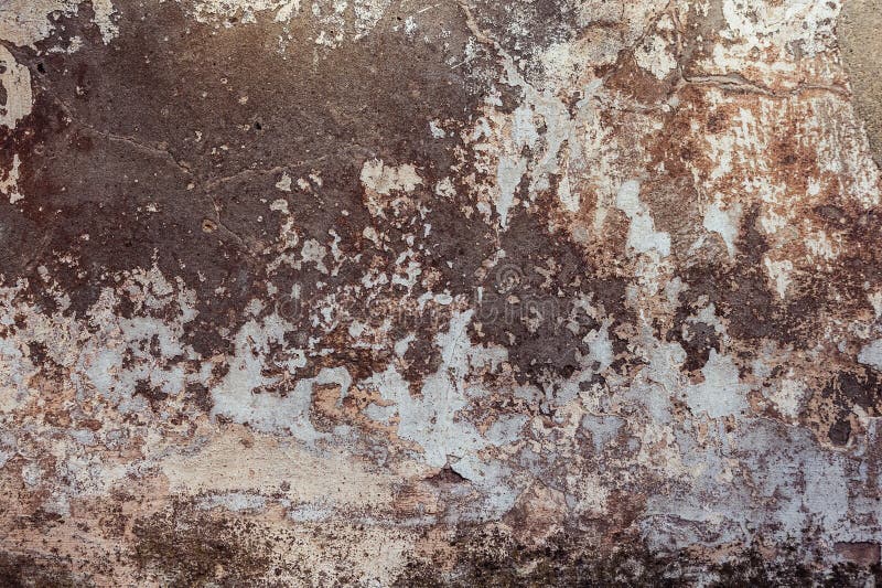 Cracked and peeling paint old wall background. royalty free stock photography Cracked and peeling paint old wall background. royalty free stock photography