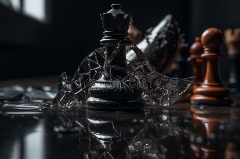 Chess Queen Reflection Mirror HD Mirror Wallpapers