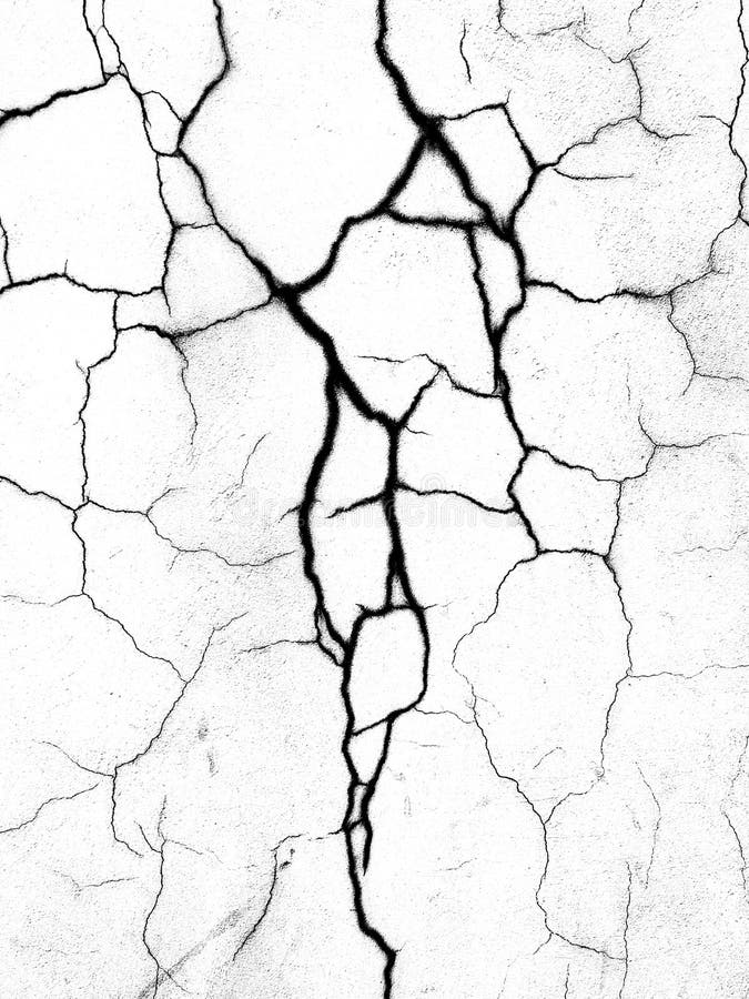 Cracked wall royalty free stock images