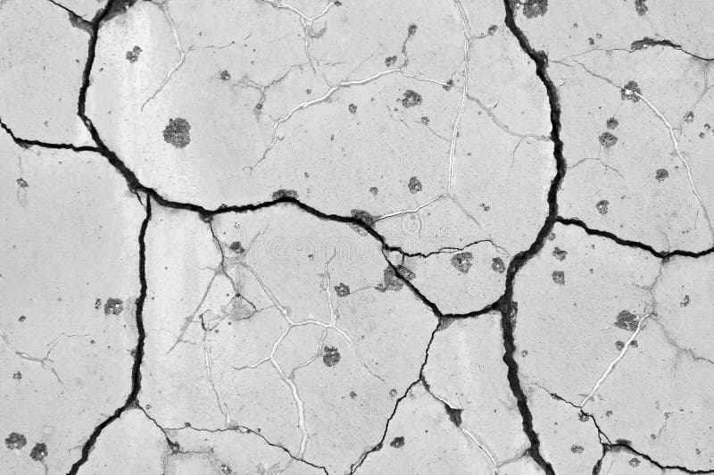 Cracked walls royalty free stock photos