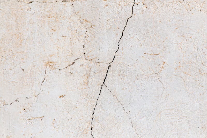 Cracked White Wall As a Background Stock Image Image of material
