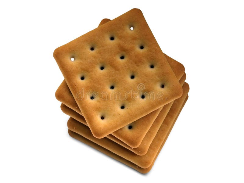 Crackers pile