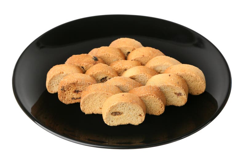Crackers with raisin