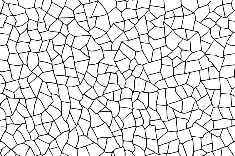 The cracks texture white and black. Vector background.Cracked earth. Structure of cracking. vector illustration The cracks texture white and black. Vector background.Cracked earth. Structure of cracking. vector illustration