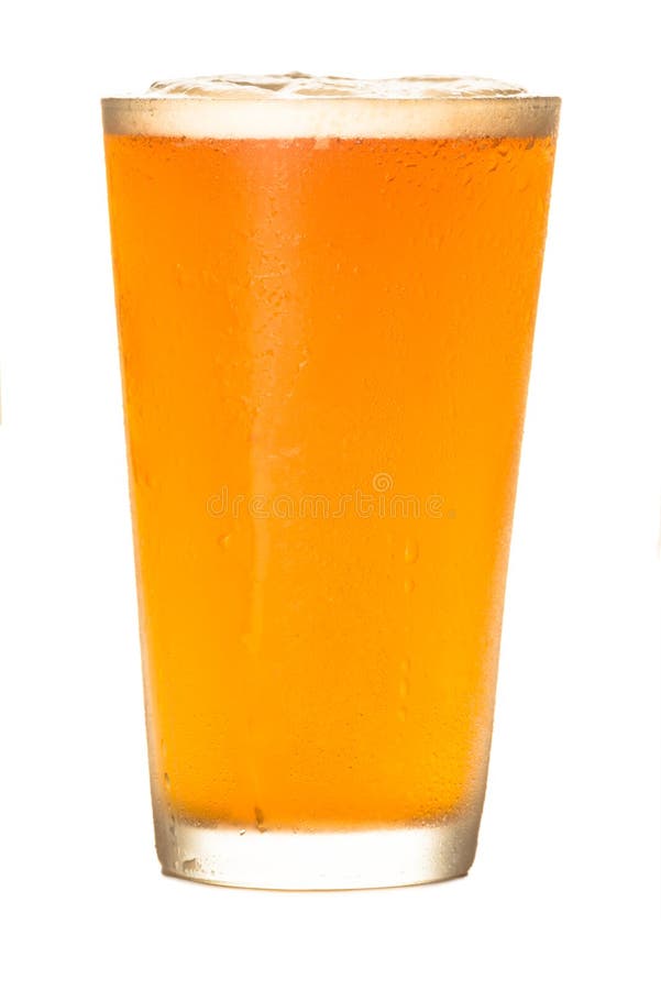 Craft Beer on White stock image. Image of foam, wheat 57198065