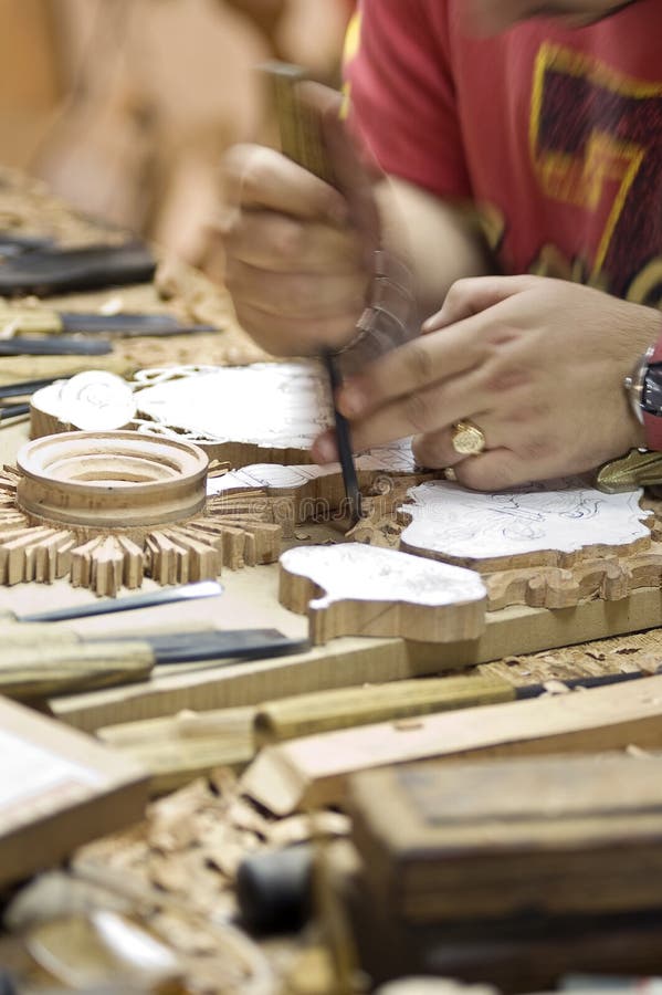 Craftsman Of The Wood Picture. Image 6594562