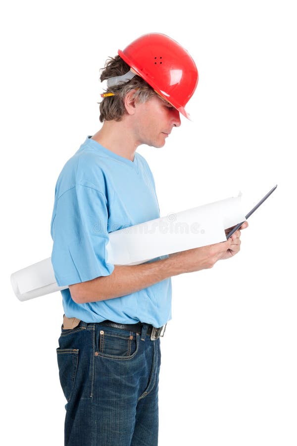 Craftsman at work stock photography