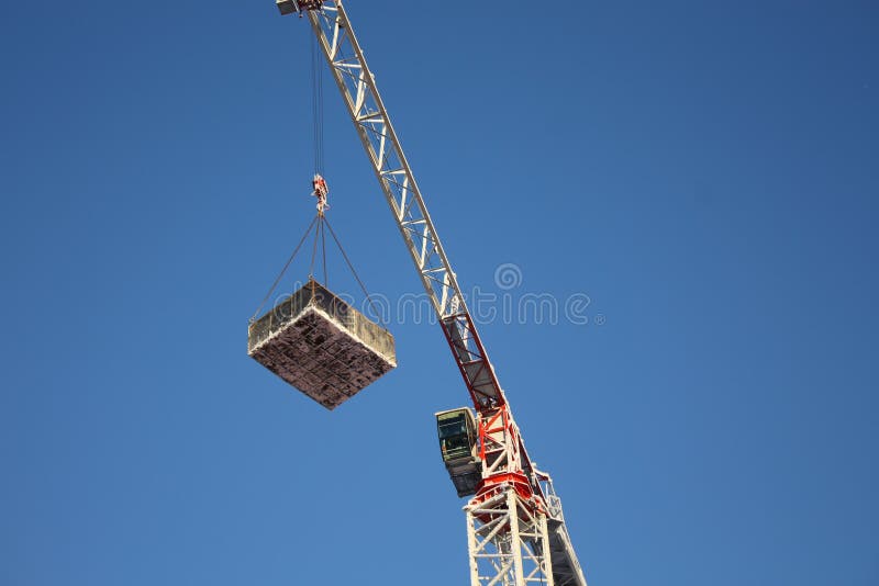 Crane picking up car stock photo. Image of garbage, factory 10540746